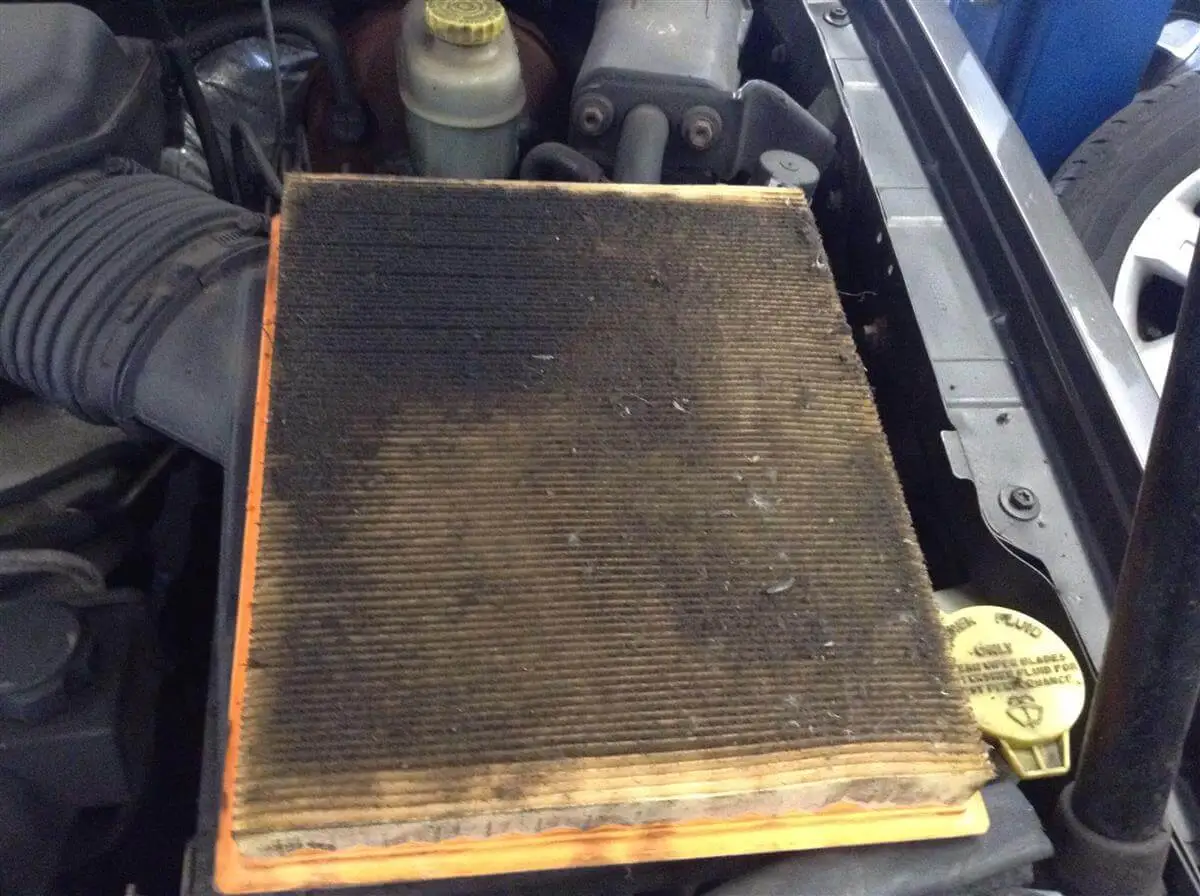 Mospart | Symptoms of a Clogged or Dirty Engine Air Filter
