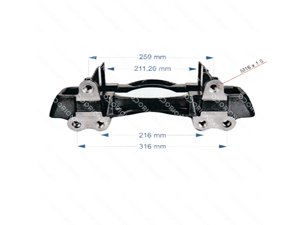 BRAKE CALIPER CARRIER