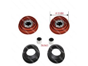 CALIPER DUST RUBBER SET