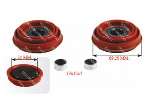 CALIPER TAPPET SET 69 MM
