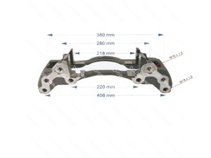BRAKE CALIPER CARRIER LEFT