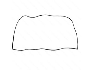 FRONT WINDOW RUBBER