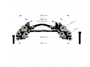 BRAKE CALIPER CARRIER