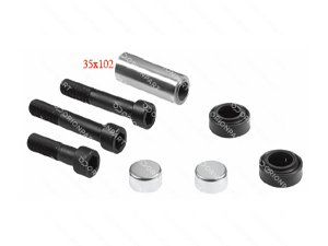 CALIPER DUST RUBBER AND PIN SET