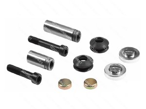 CALIPER DUST RUBBER AND PIN SET