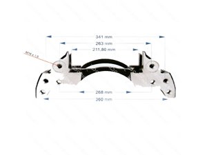BRAKE CALIPER CARRIER LEFT