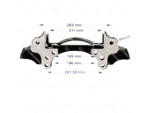 BRAKE CALIPER CARRIER LEFT