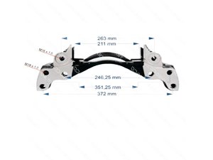 BRAKE CALIPER CARRIER LEFT