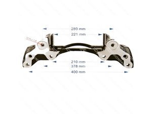 BRAKE CALIPER CARRIER LEFT