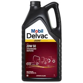 Mobil Delvac Legend™ 20W-50 Standard Defense -  MOBIL 1