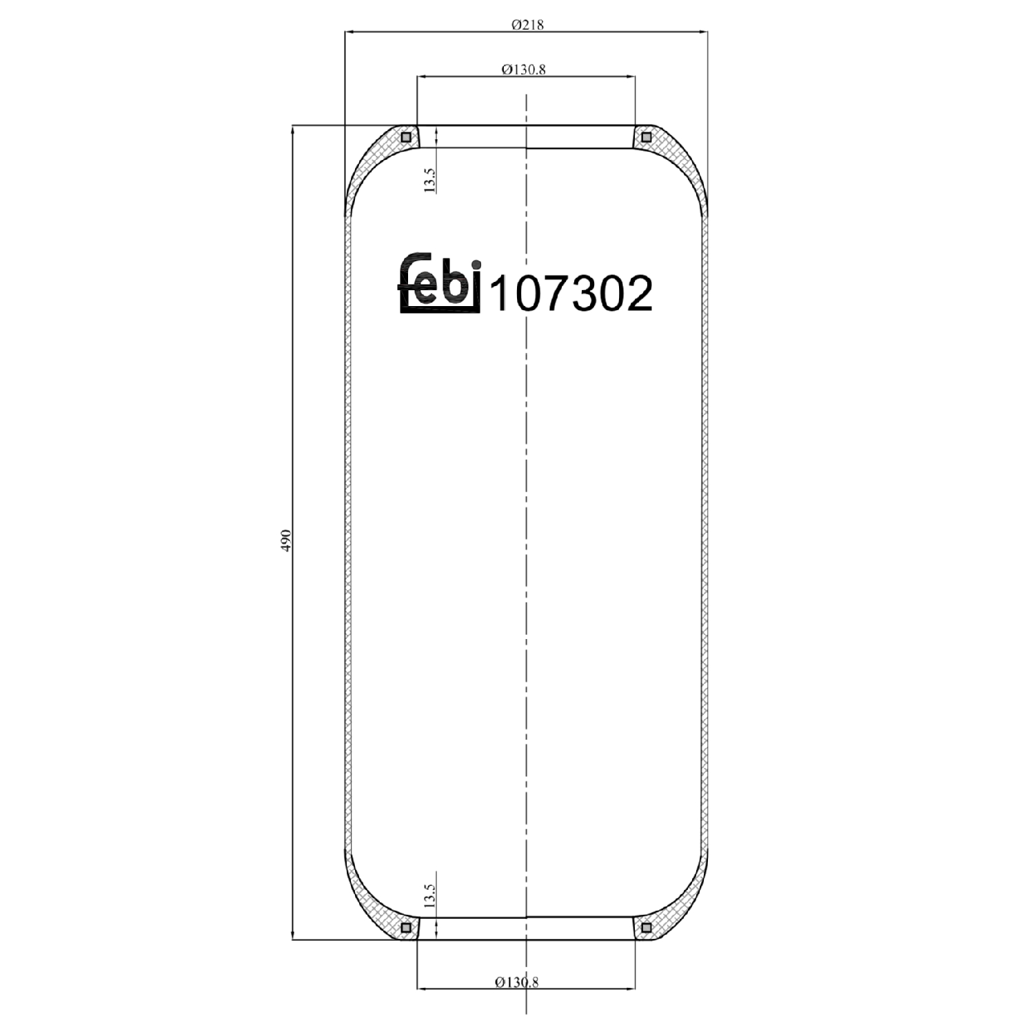 Hava filtresi  –  FEBI BILSTEIN