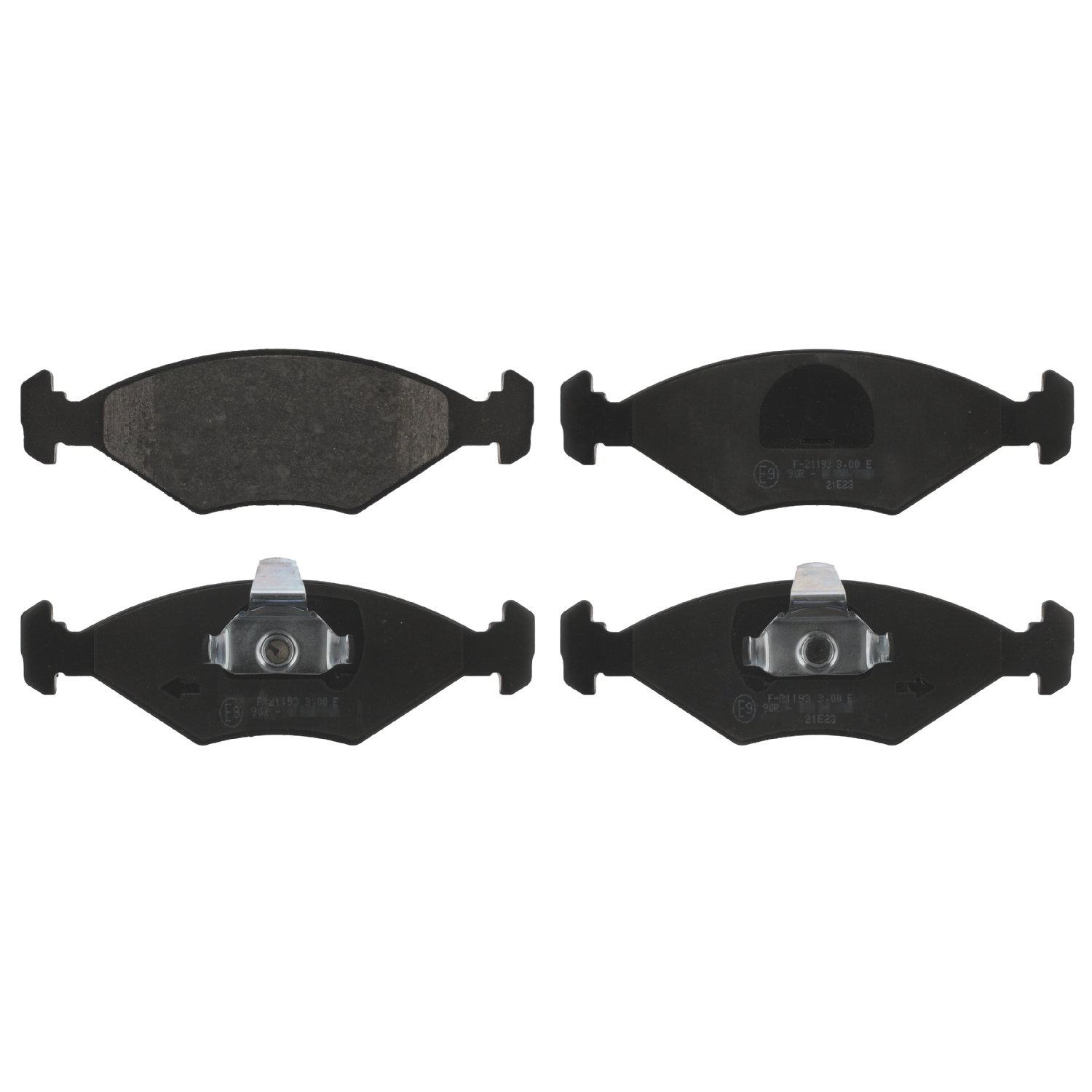 Fren balatası takımı  -  FEBI BILSTEIN