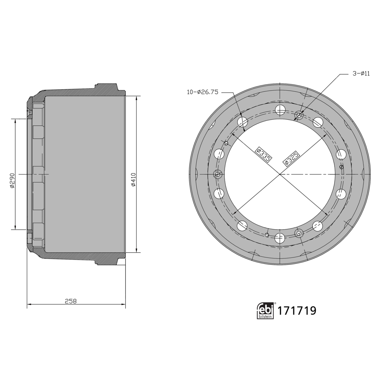 H 4007 – Yağ filtresi –  MANN FILTER