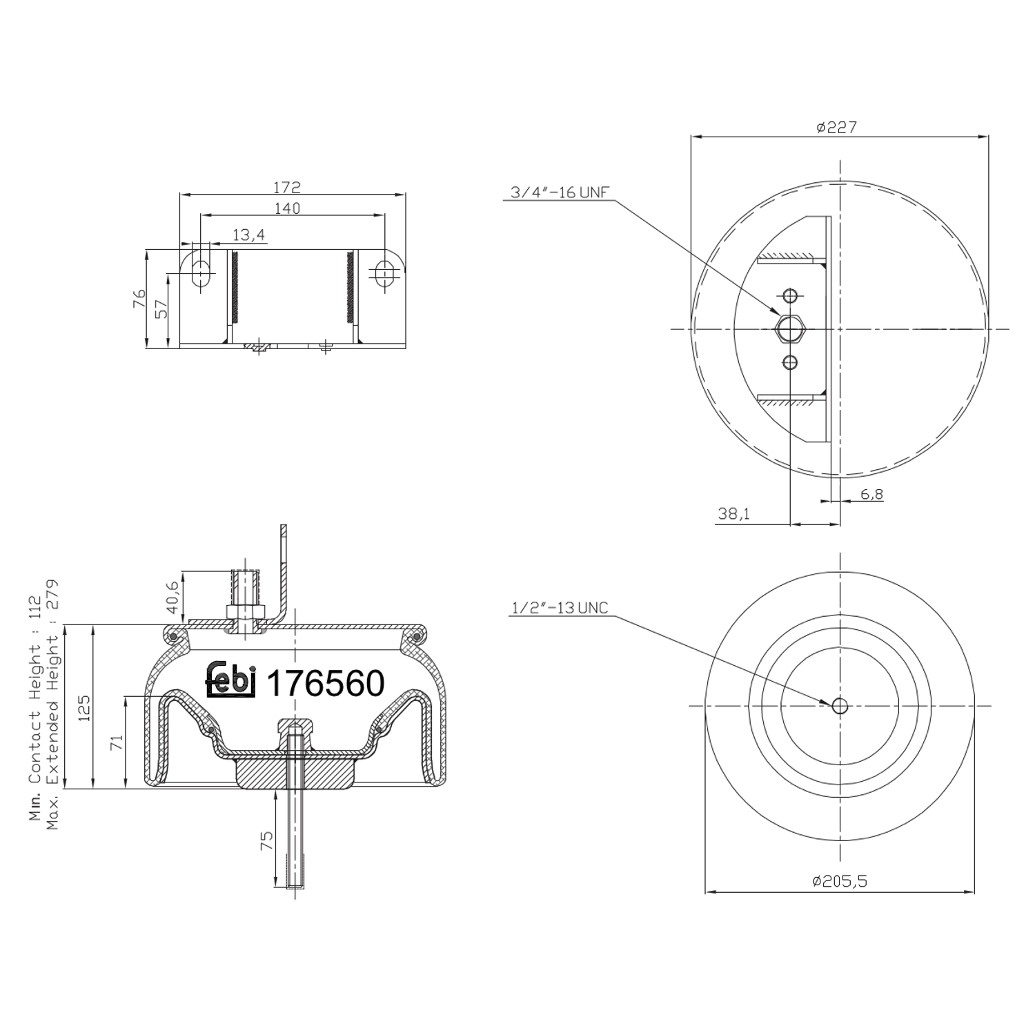 H 34 1280/4 – EDM filtresi –  MANN FILTER