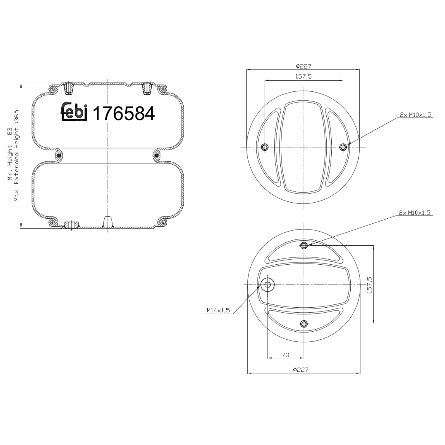 H 34 1280/2 – EDM filtresi –  MANN FILTER