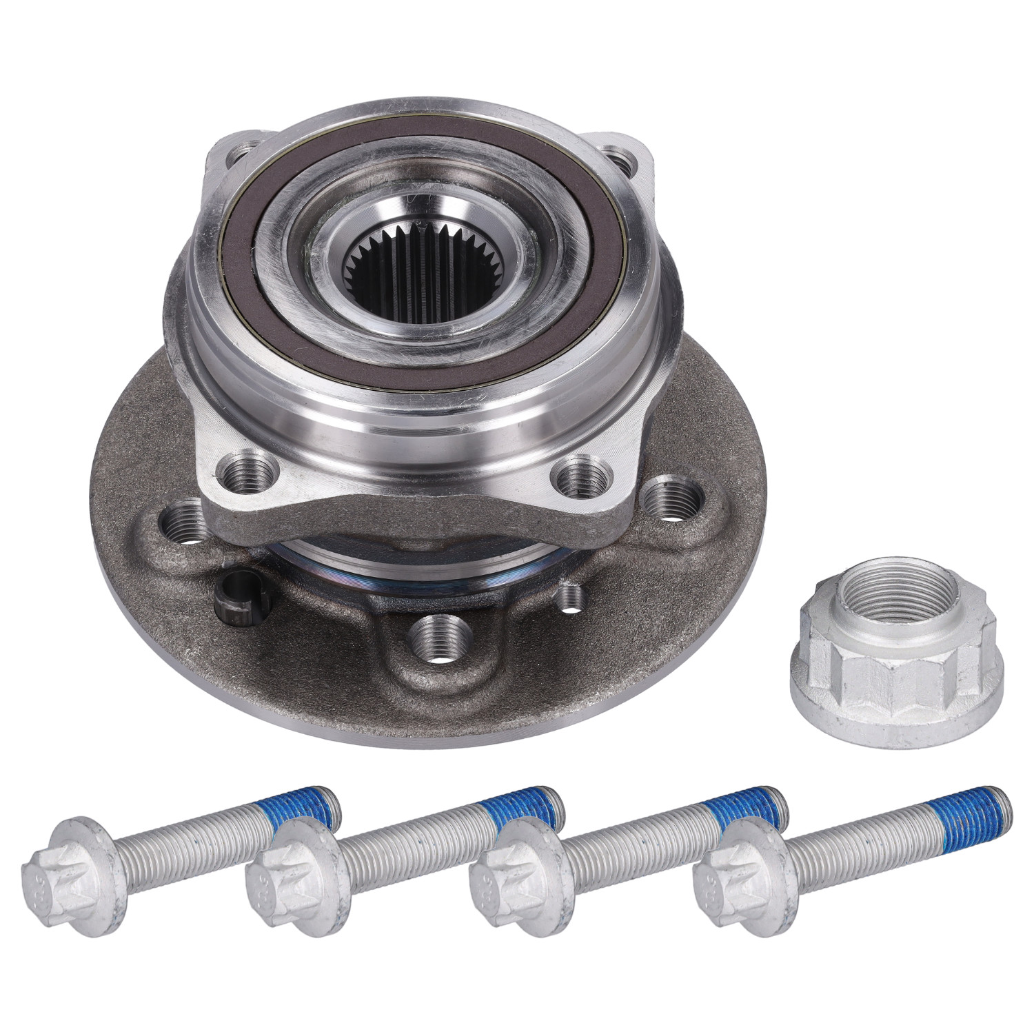 Tekerlek rulmanı takımı ABS pals halkası ve montaj malzemesi ile -  FEBI BILSTEIN