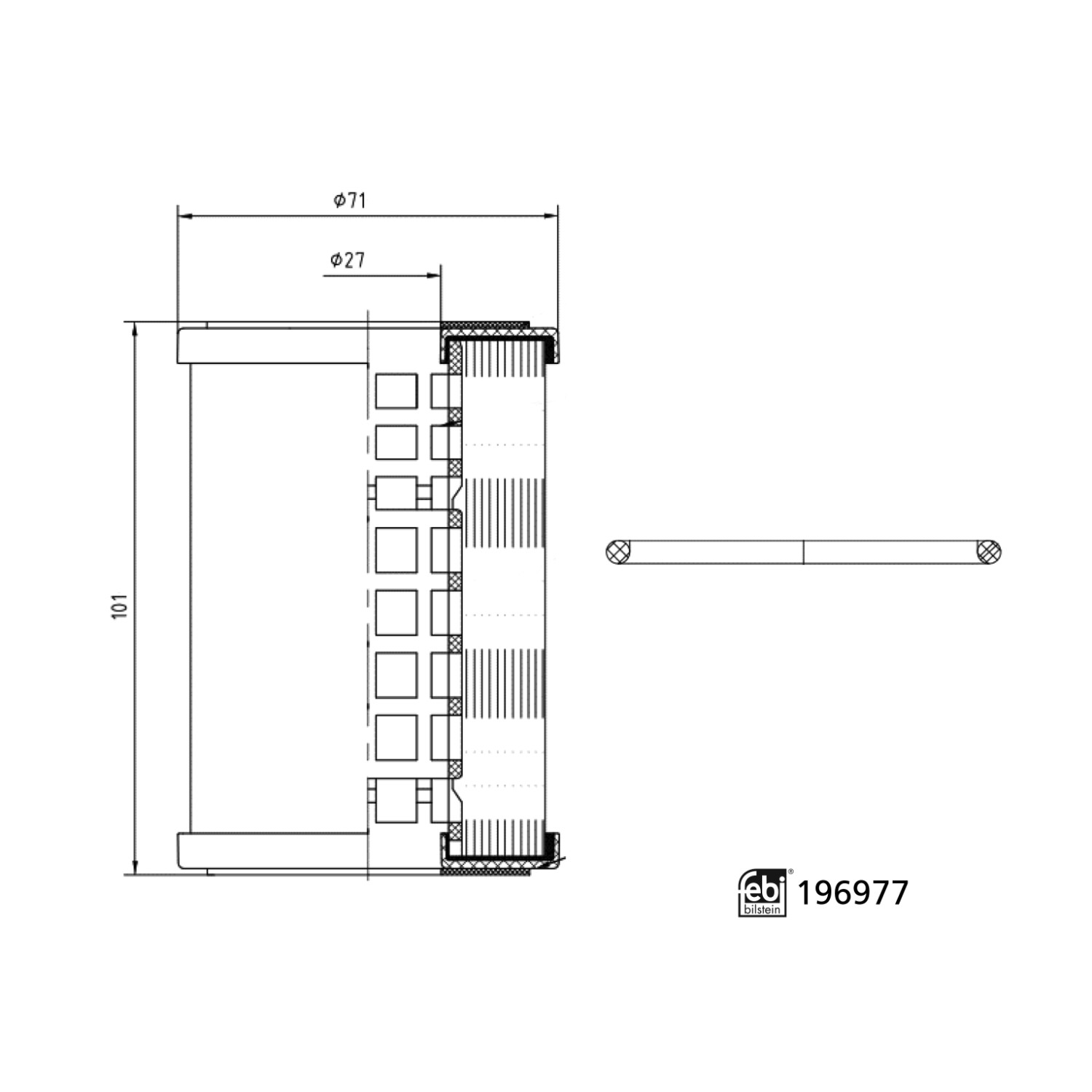 H 2019 KIT 1 – Hidrolik Şanzıman Filtresi –  MANN FILTER