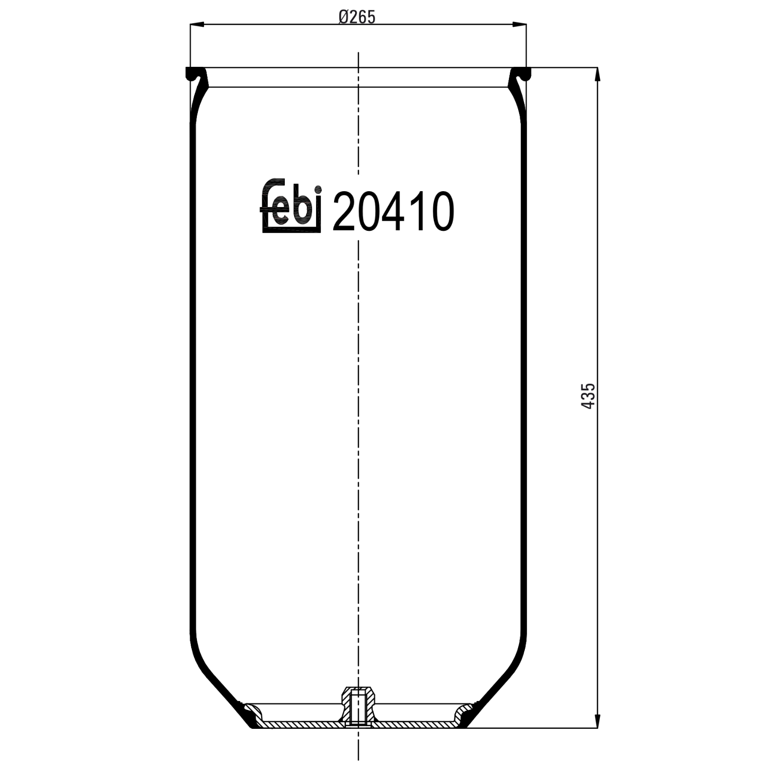 Amortisör  –  FEBI BILSTEIN