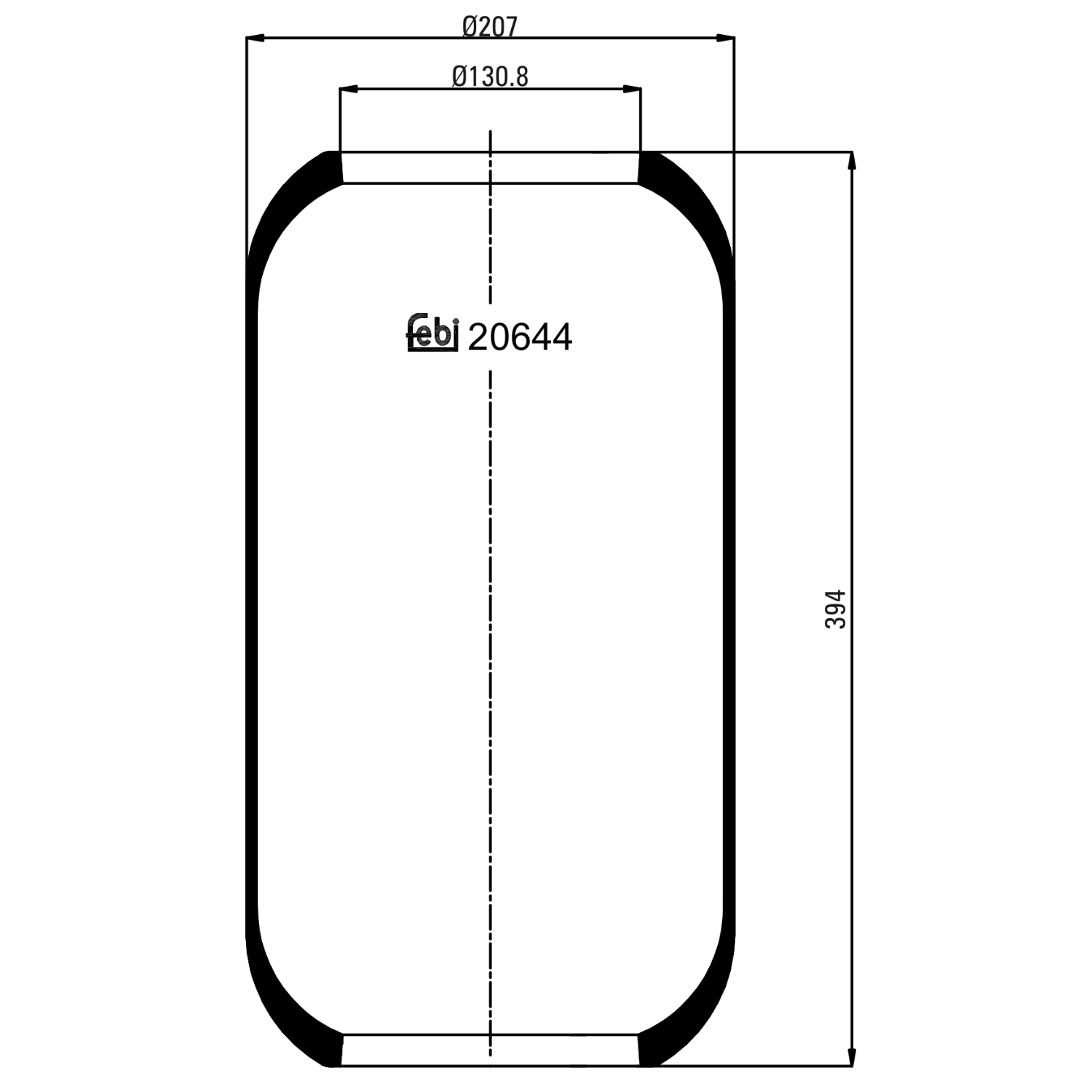 Amortisör Koltuk ayarı için –  FEBI BILSTEIN