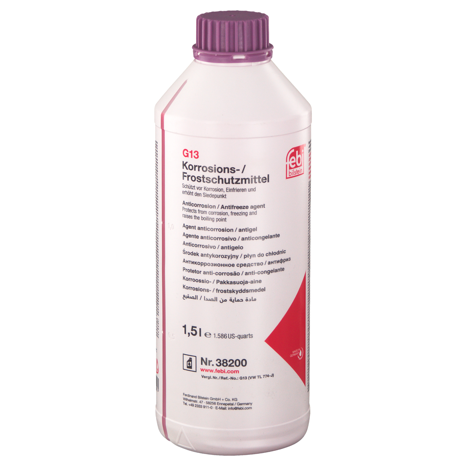 Korozyon / Antifriz Koruması G13 (Konsantre) -  FEBI BILSTEIN