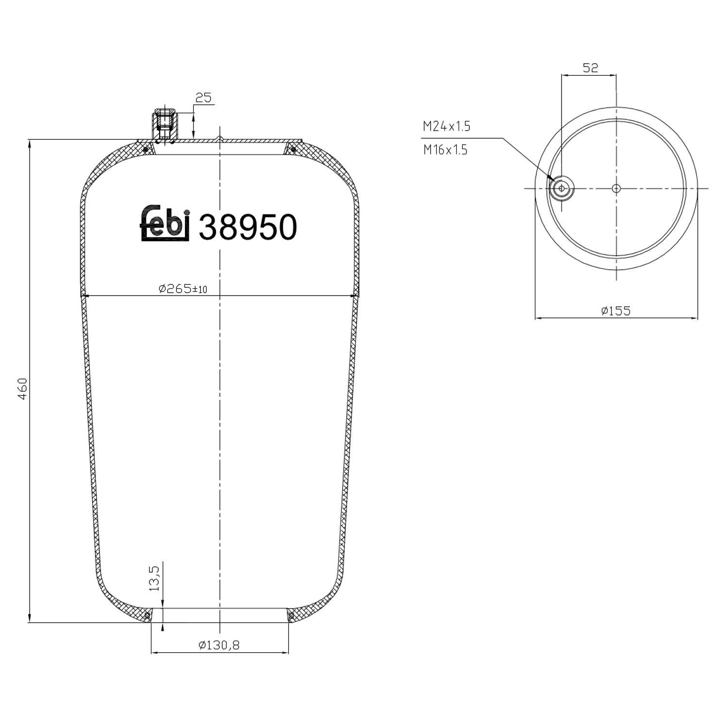 Hava filtresi  –  FEBI BILSTEIN