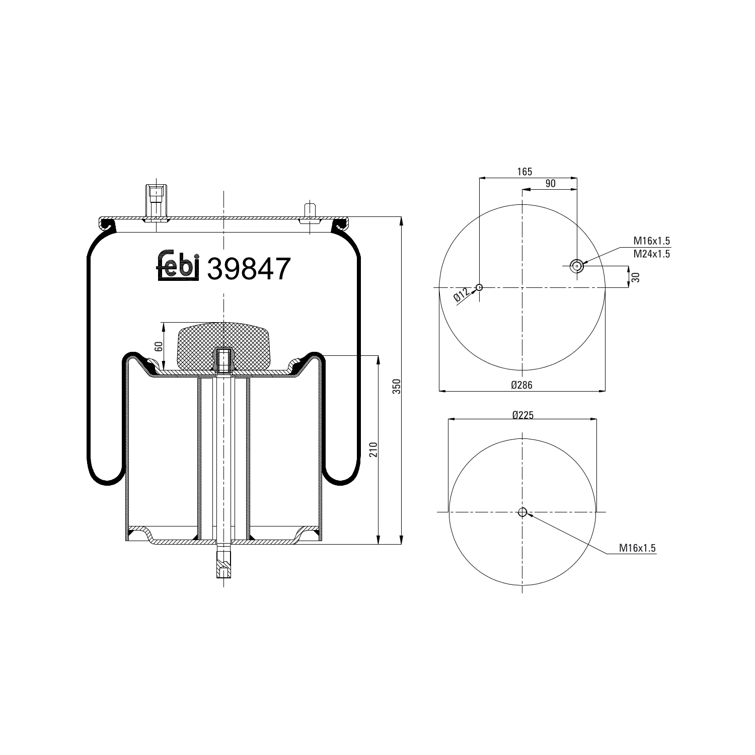 Tekerlek rulmanı takımı  –  FEBI BILSTEIN