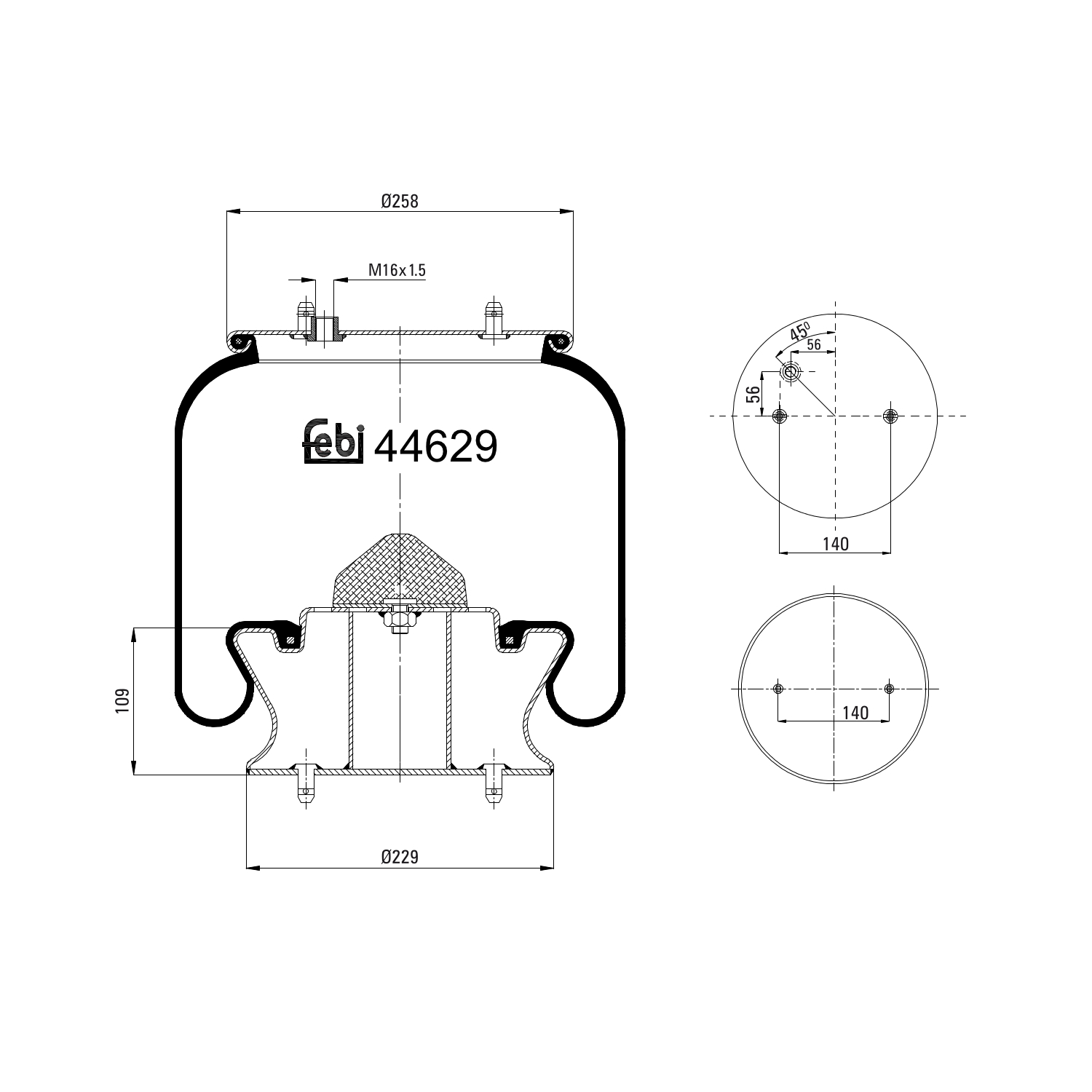 Sensör Havalı süspansiyon için –  FEBI BILSTEIN