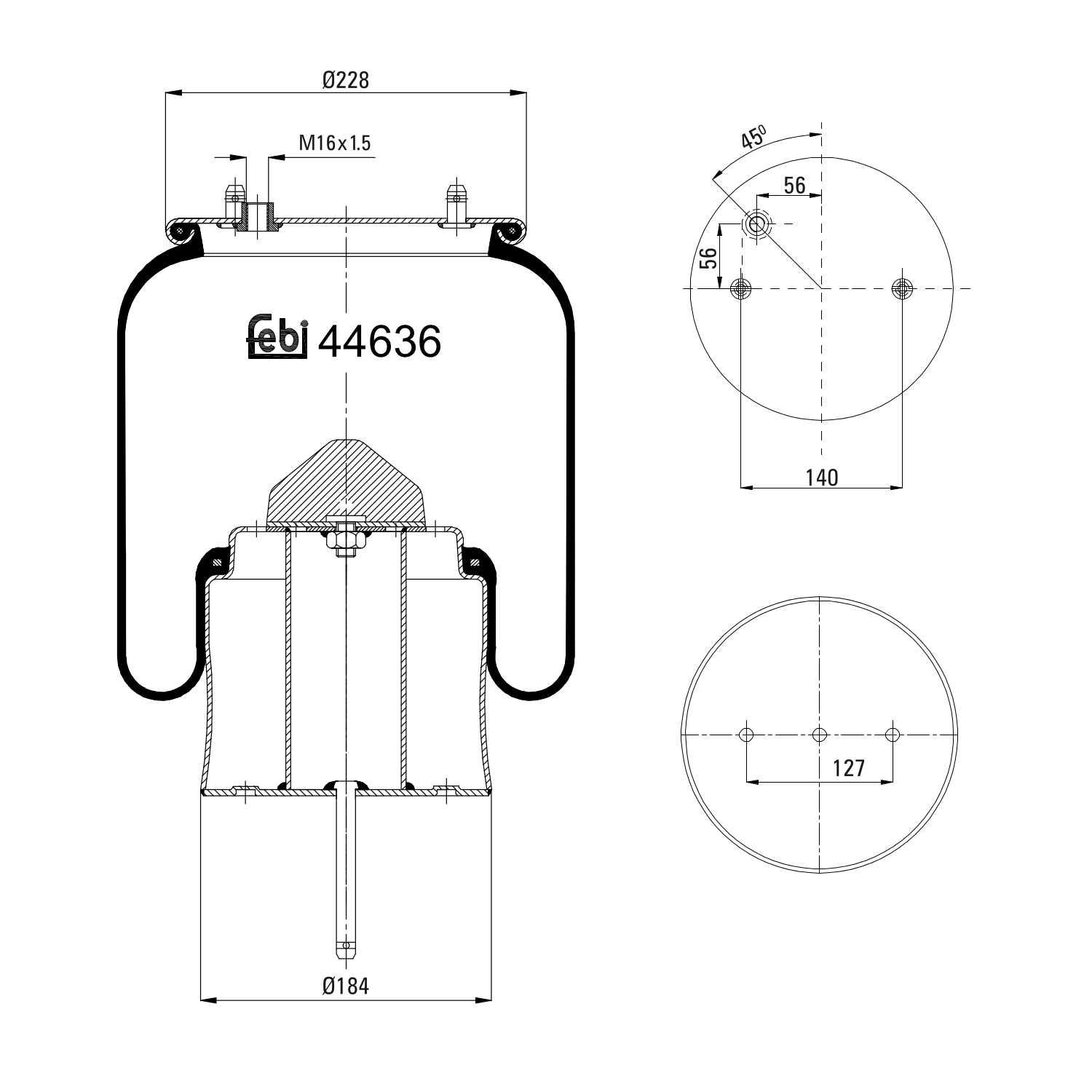 H 13 104 – Hidrolik –  MANN FILTER