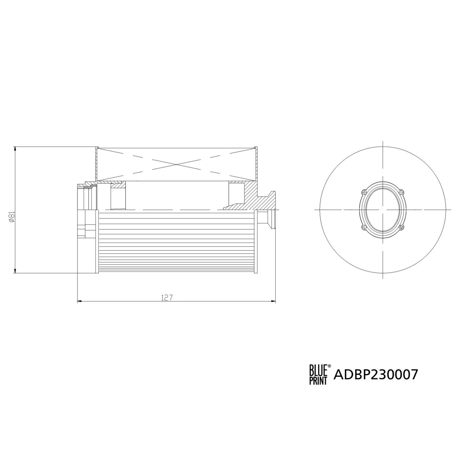 H 50 002 – Hidrolik Şanzıman Filtresi –  MANN FILTER